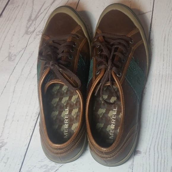 Merrell Star Dark Brown Walking Casual Trail shoes - Picture 6 of 8